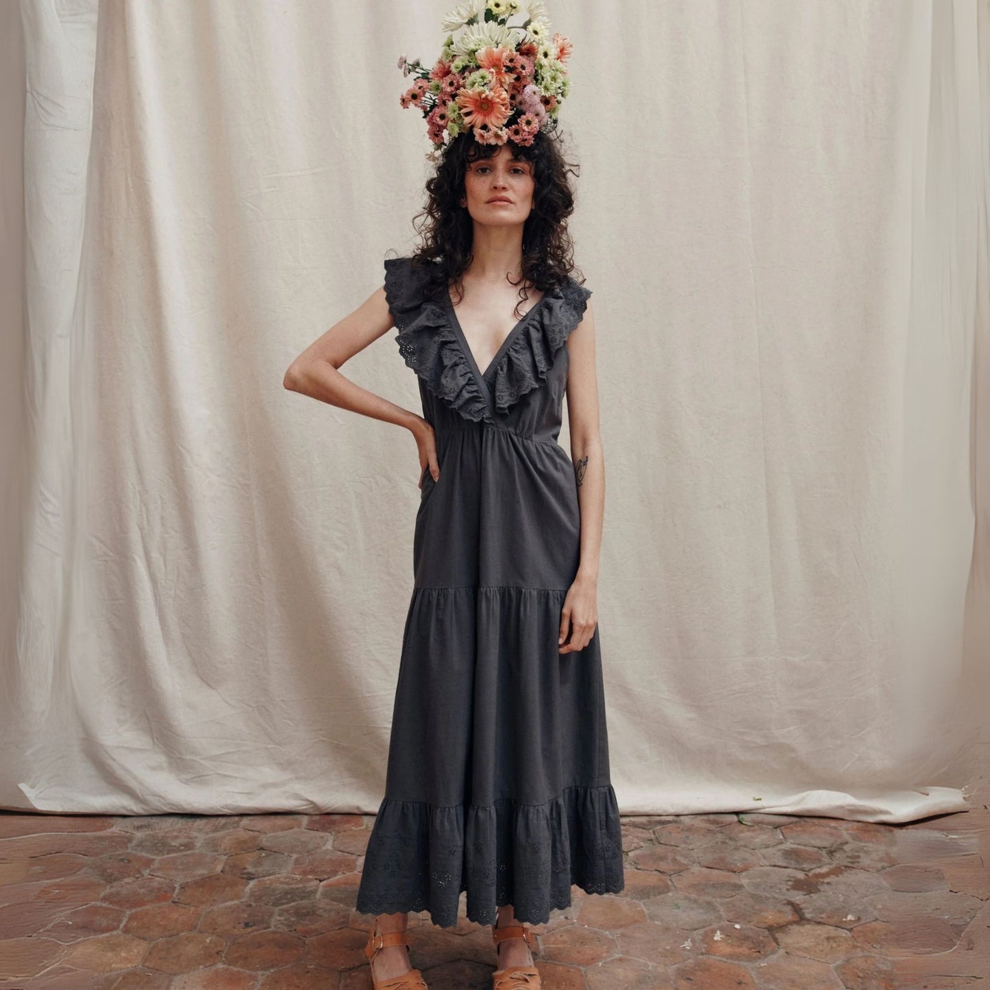 Emile et Ida Broderie Dress