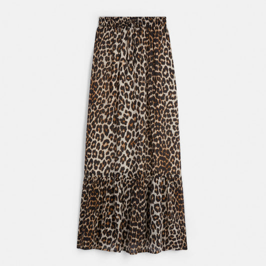 Suncoo Leopard Fado Skirt