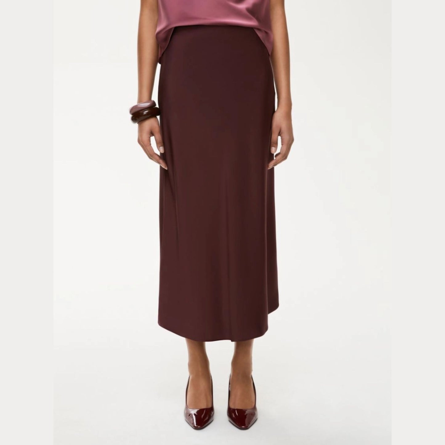 iBlues Verve Satin Skirt