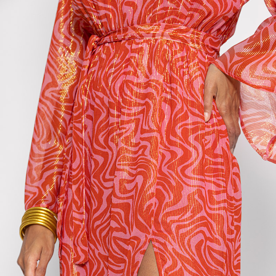 Sundress Cassandre Savannah Print Dress
