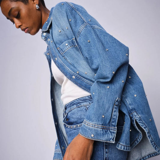 Mos Mosh Emme Marine Shacket