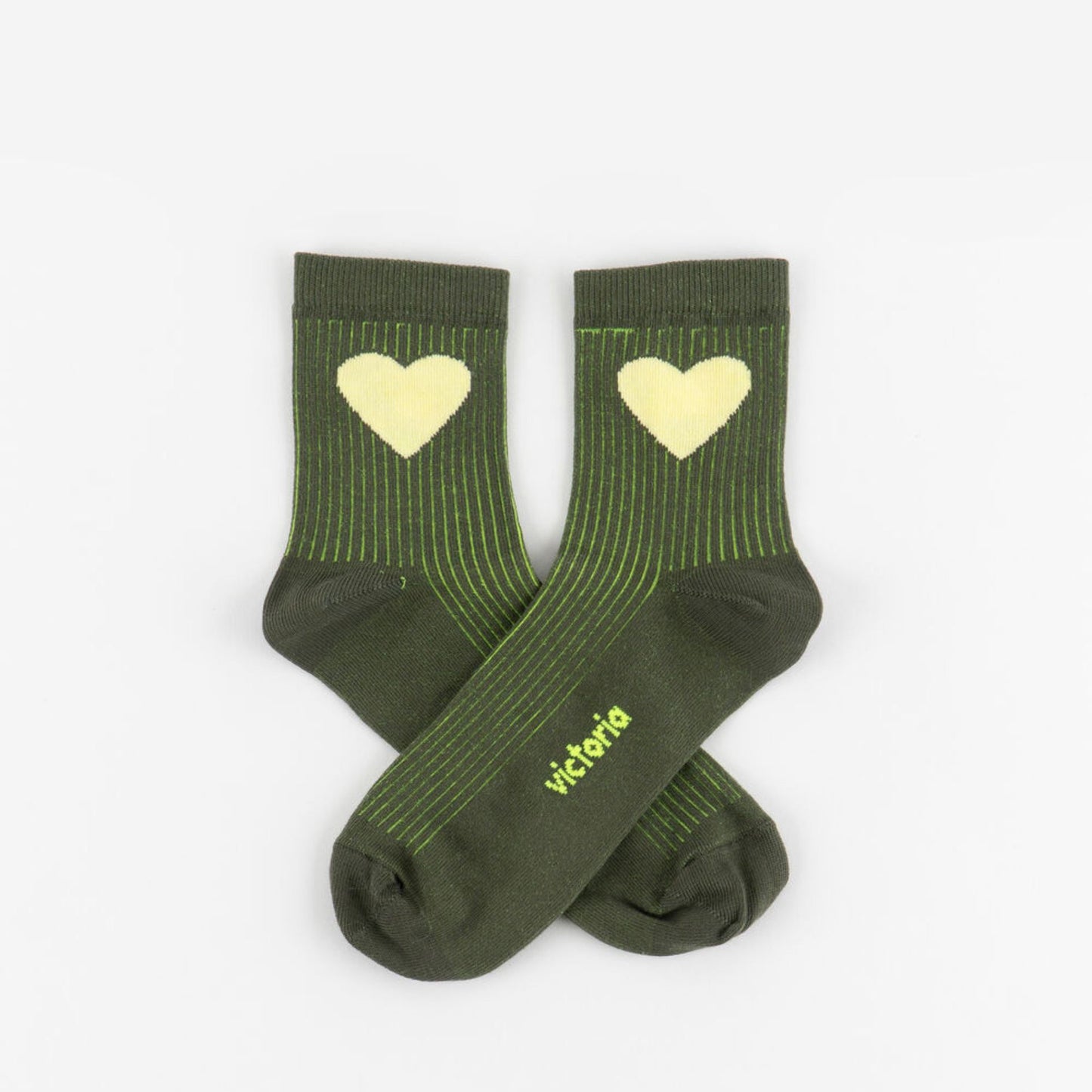 Victoria Heart Socks (3 Colours)