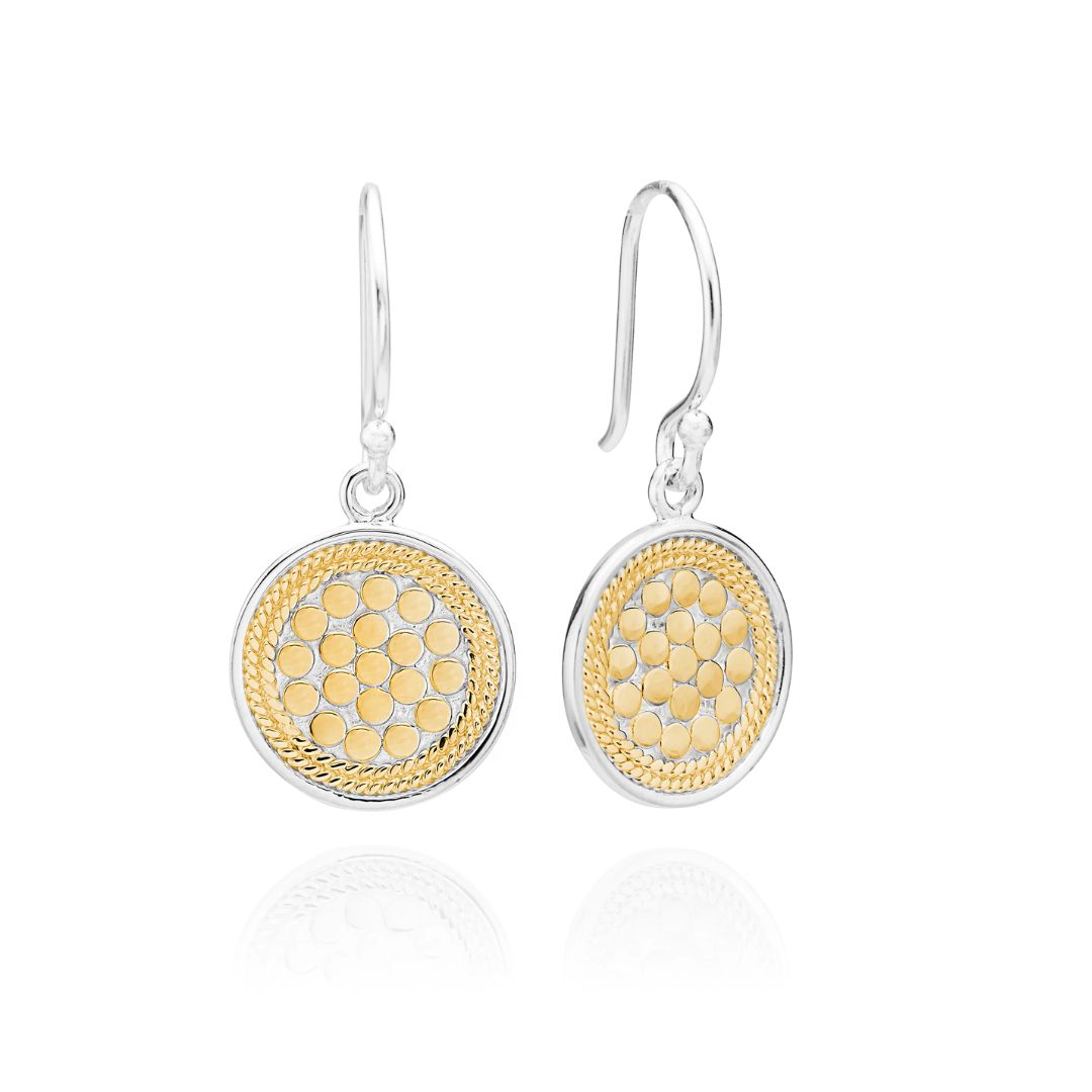 Anna Beck Classic Circle Drop Earring Gold