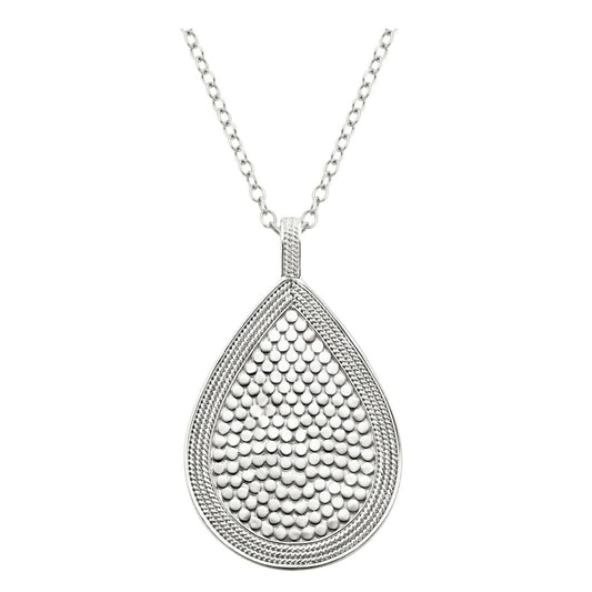 Anna Beck Classic Teardrop Pendant Silver/Gold