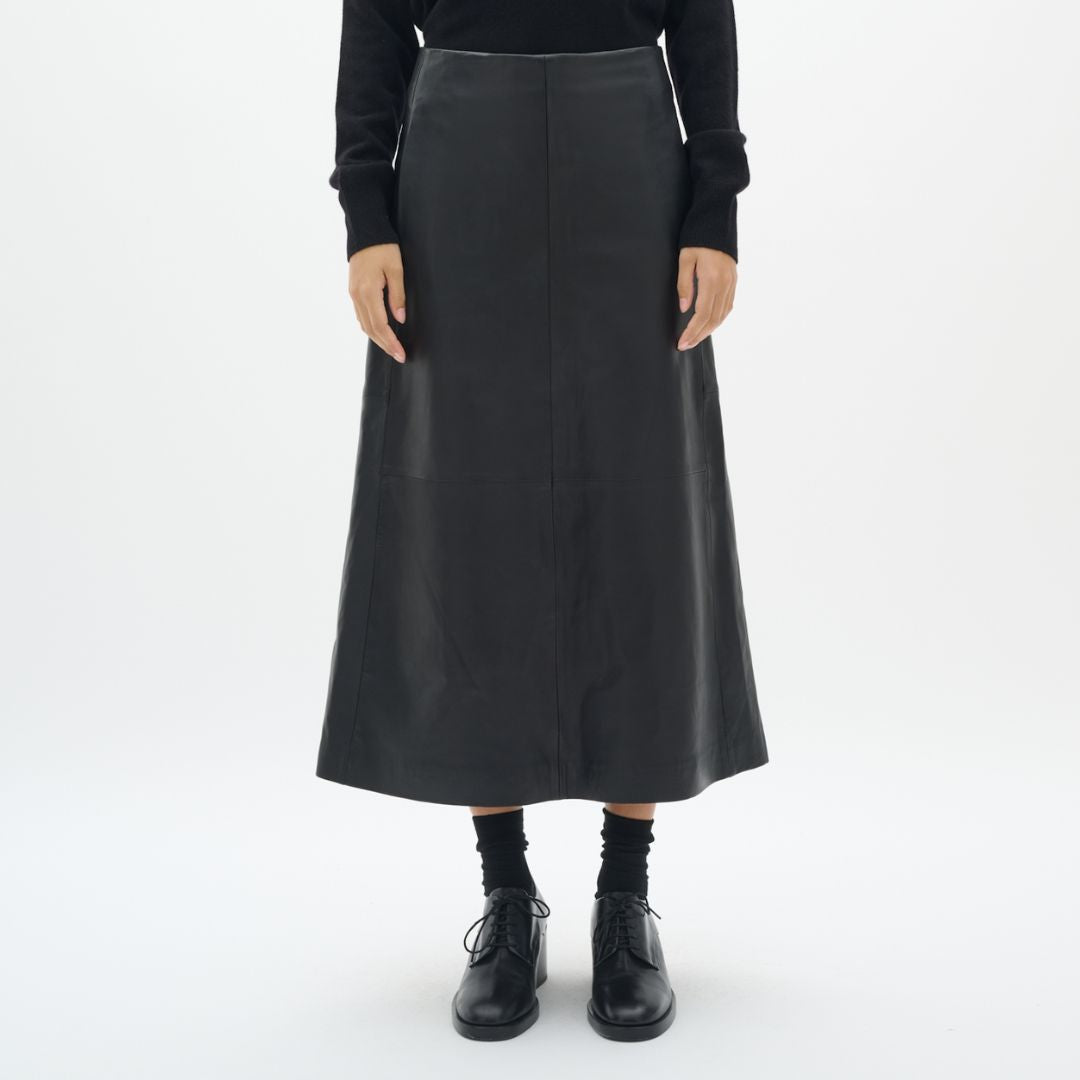 InWear Uriya Leather Skirt