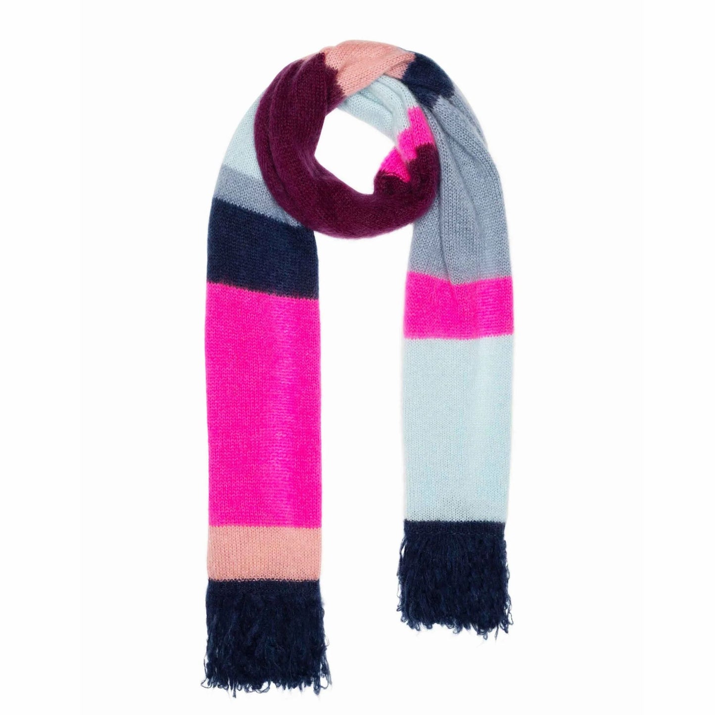 Pom Amsterdam Stripes Scarf (2 colours)