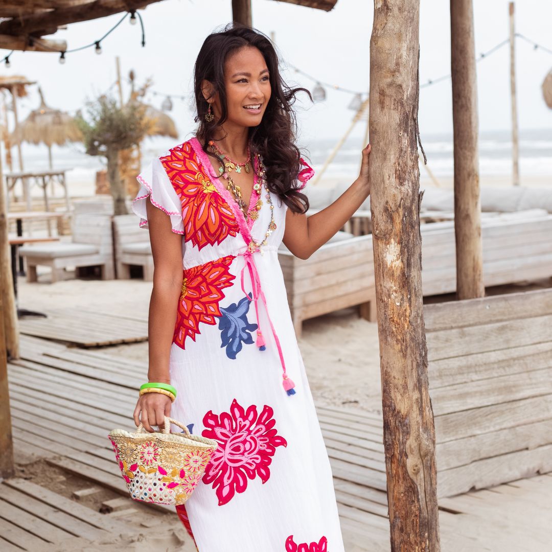 Place du Soleil Big Flower Dress – Muse & Moi
