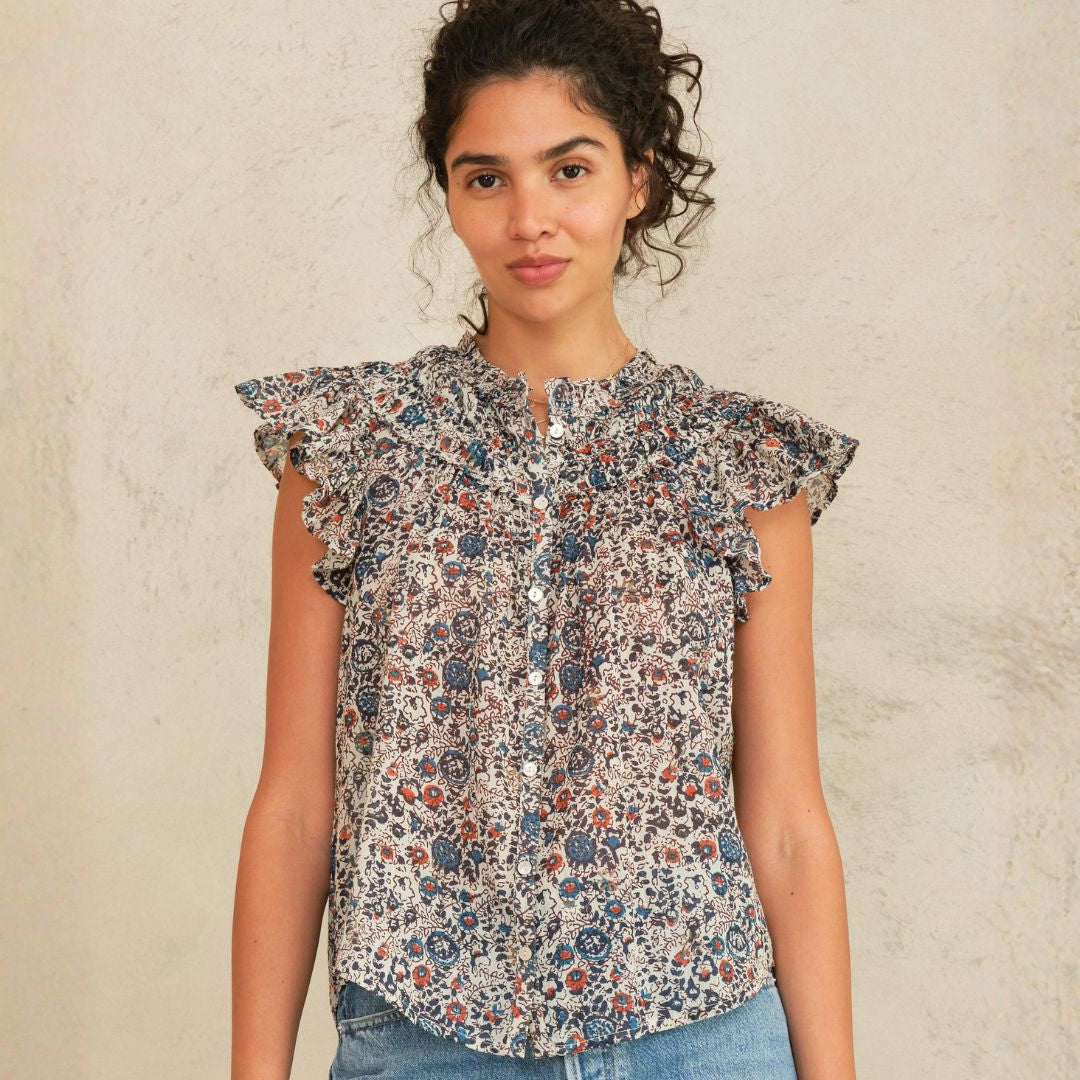 MABE Cass Frill Top