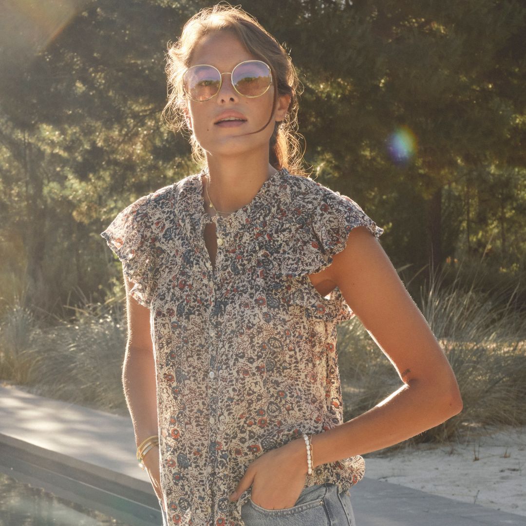MABE Cass Frill Top