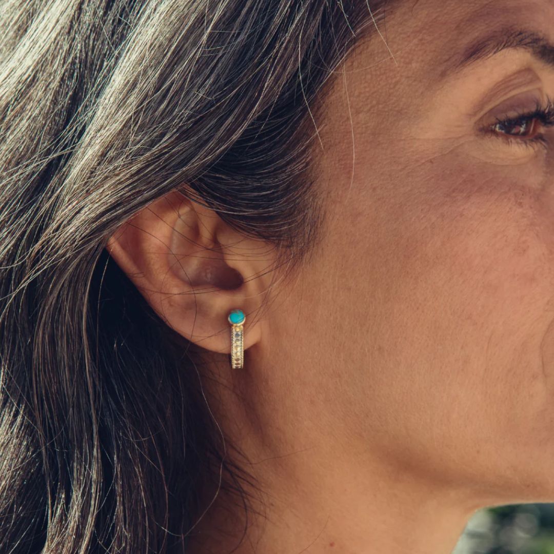 Anne Beck Mercado Hoop Earrings