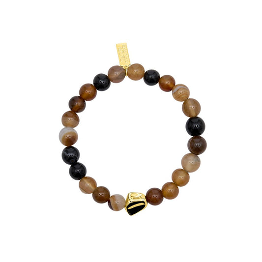 Talis Chains Bracelet - Espresso