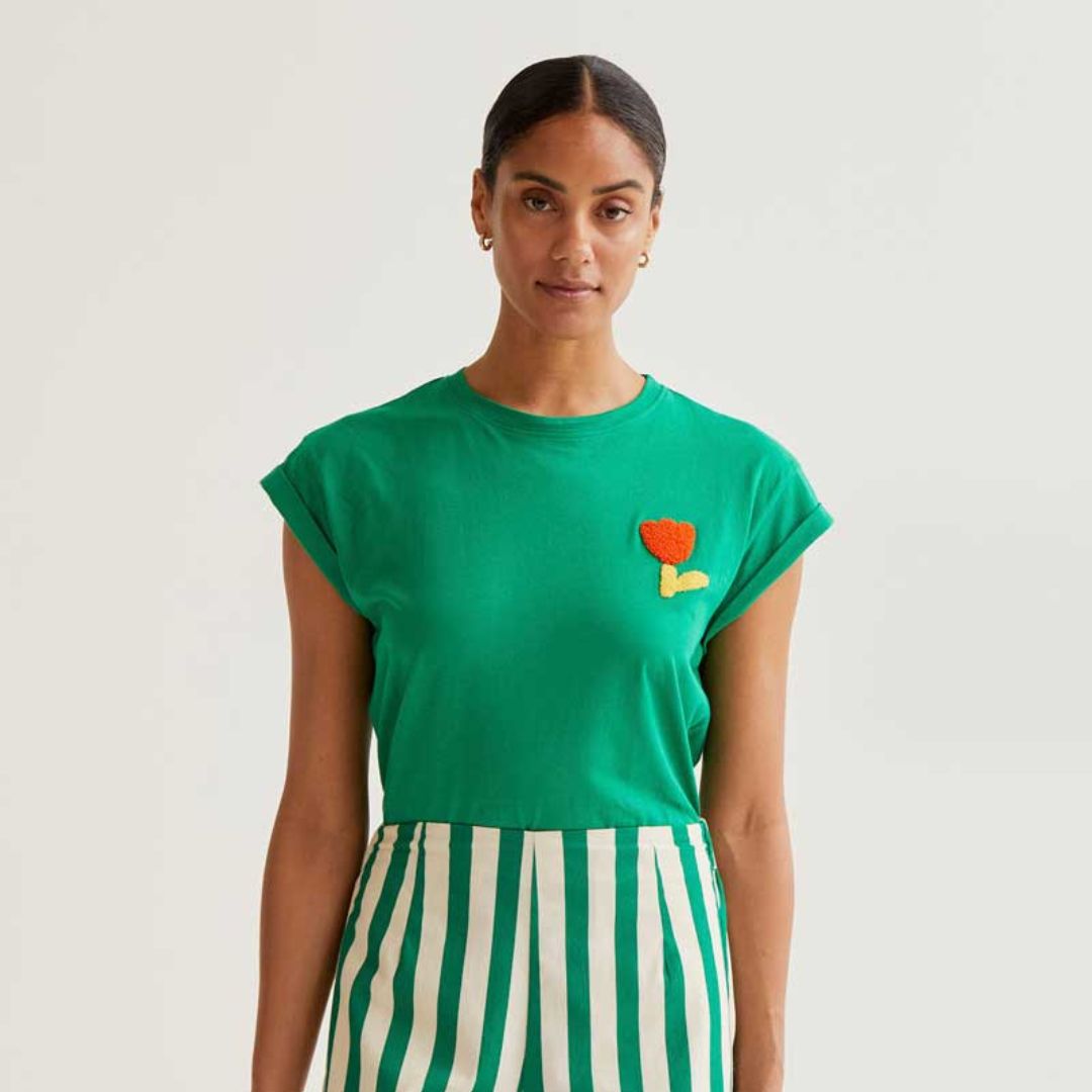 Compania Fantastica Green Tulip Tee