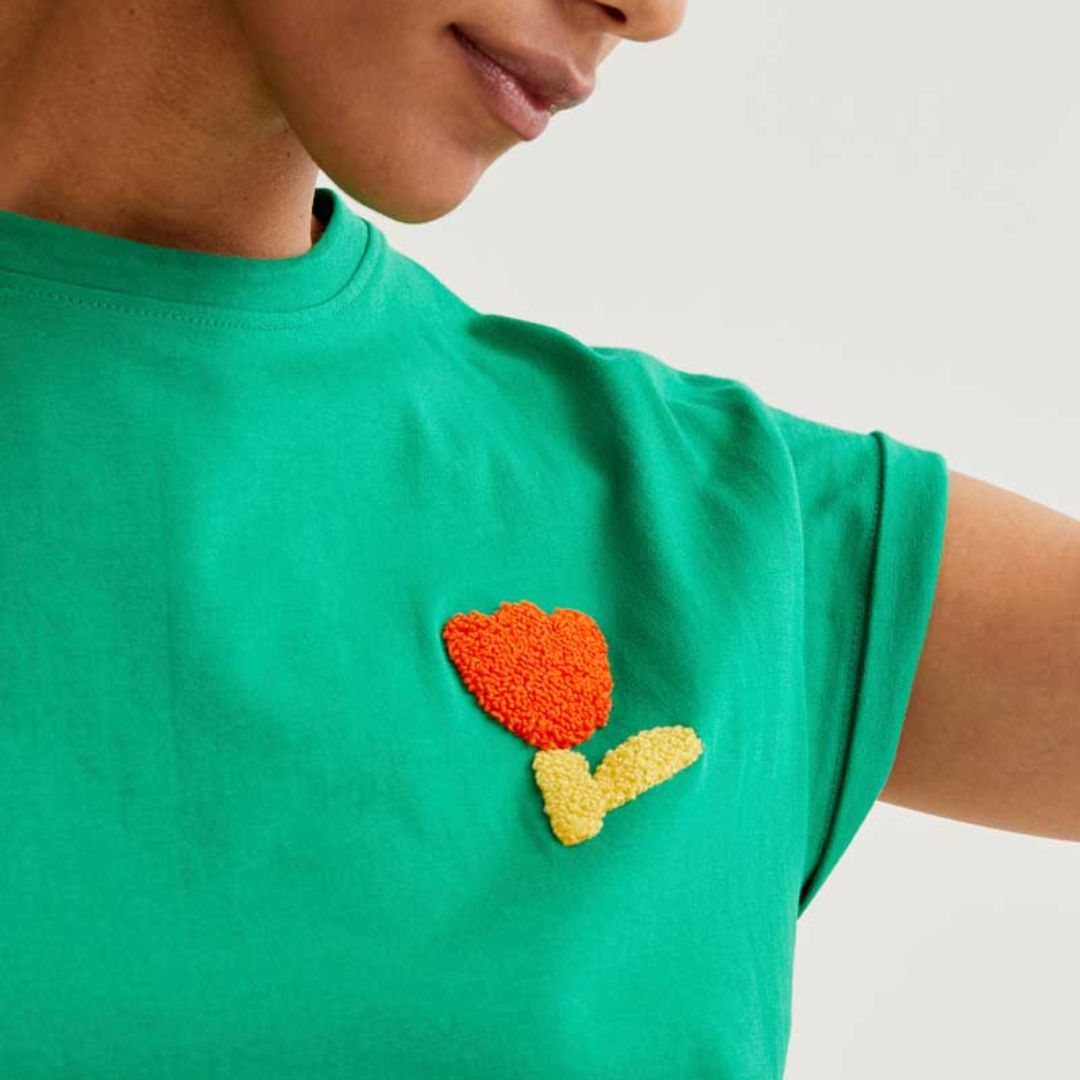 Compania Fantastica Green Tulip Tee
