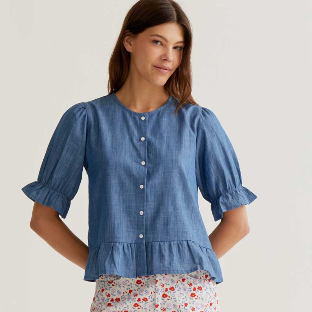 Compania Fantastica Ruffle Top