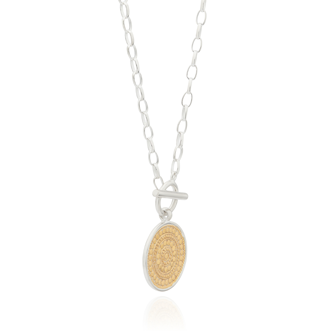 Anna Beck Toggle Necklace Gold & Silver