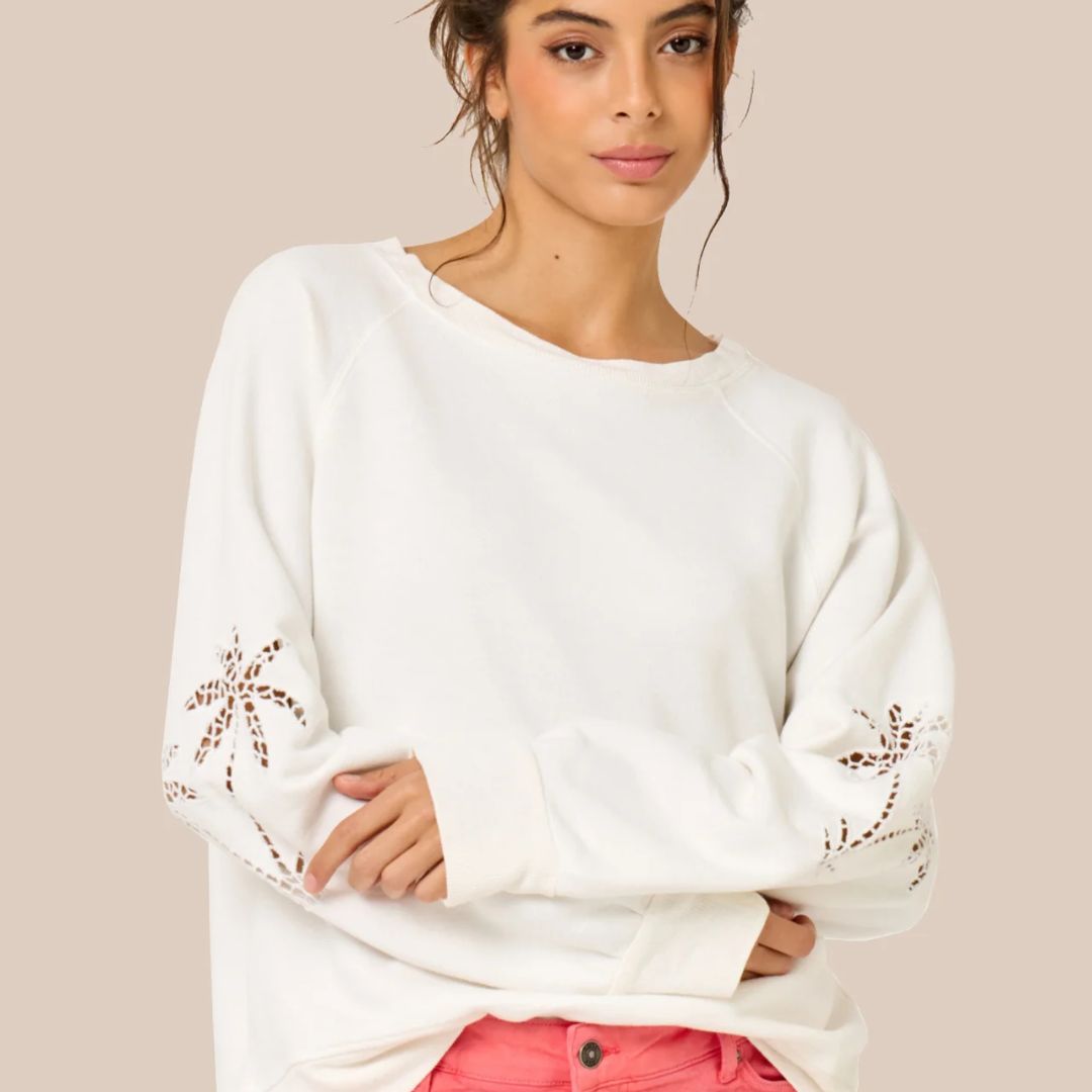 FIVE Lace Sweater