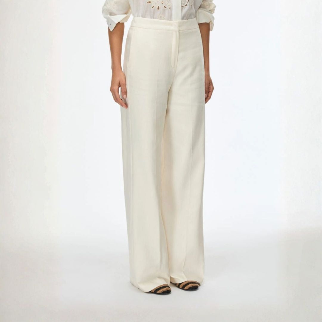 iBlues Linen Blend Trouser