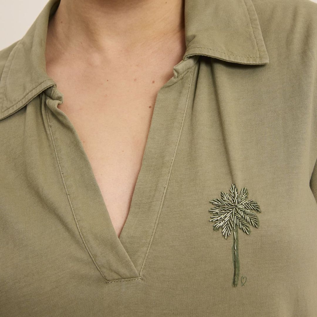 FIVE Palm T-shirt Dress