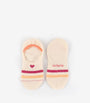 Victoria Invisible Heart Sock