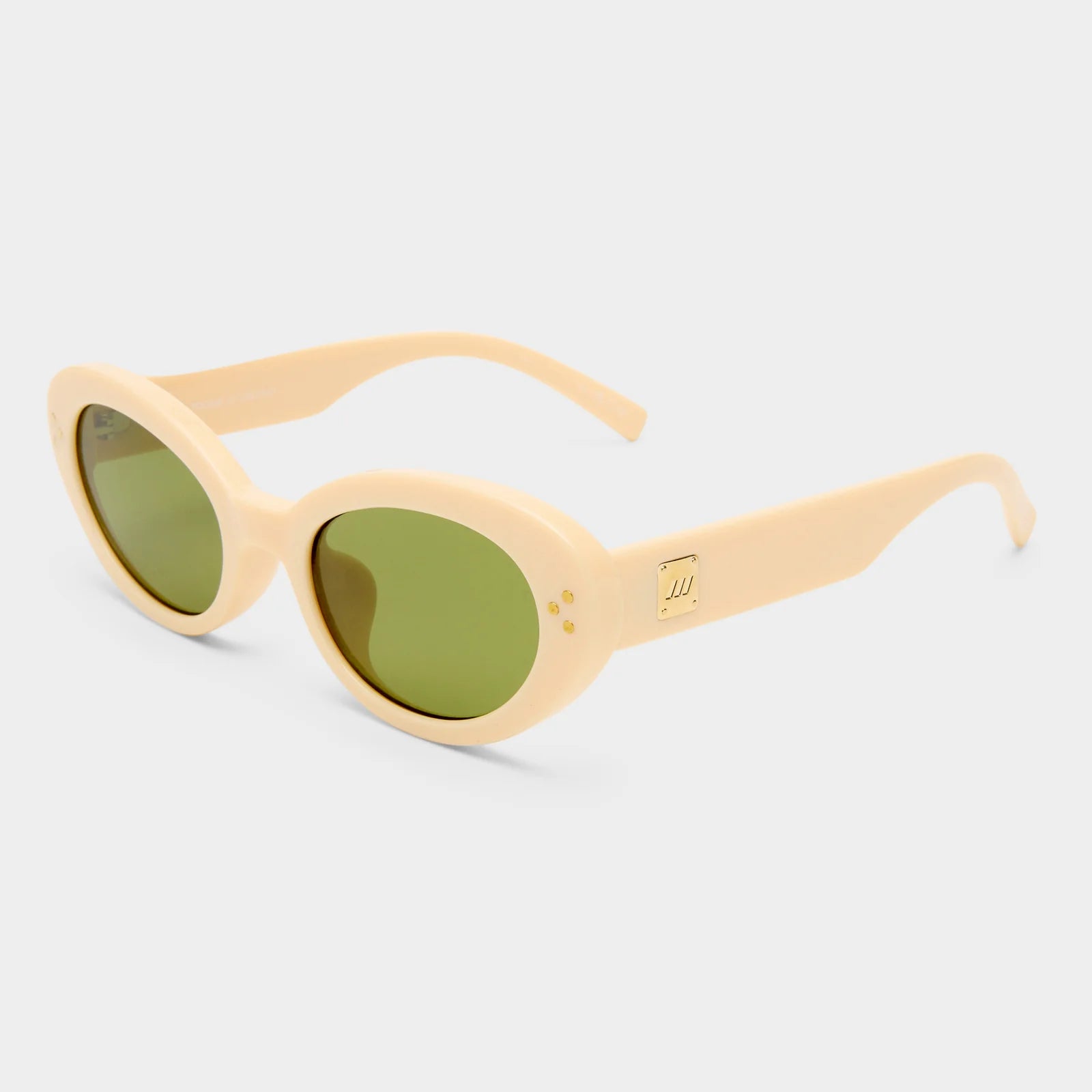 Le Spec Tootsie Off White Sunglasses