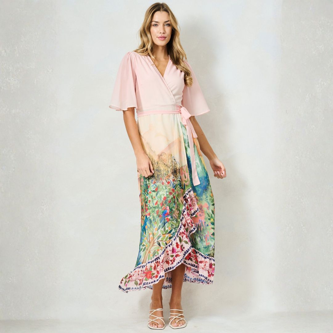 Hope & Ivy The Morocco Dress