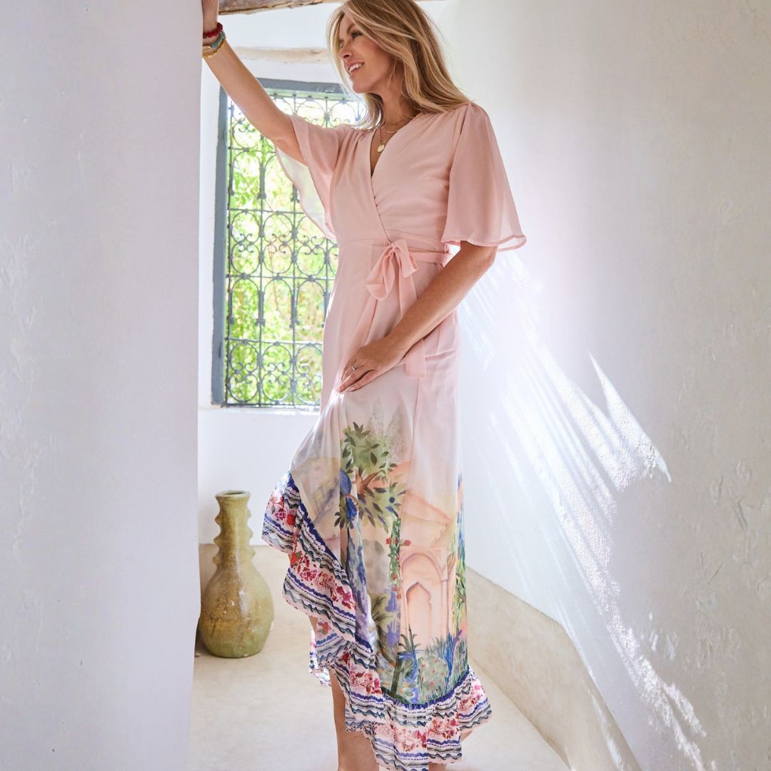 Hope & Ivy The Morocco Dress