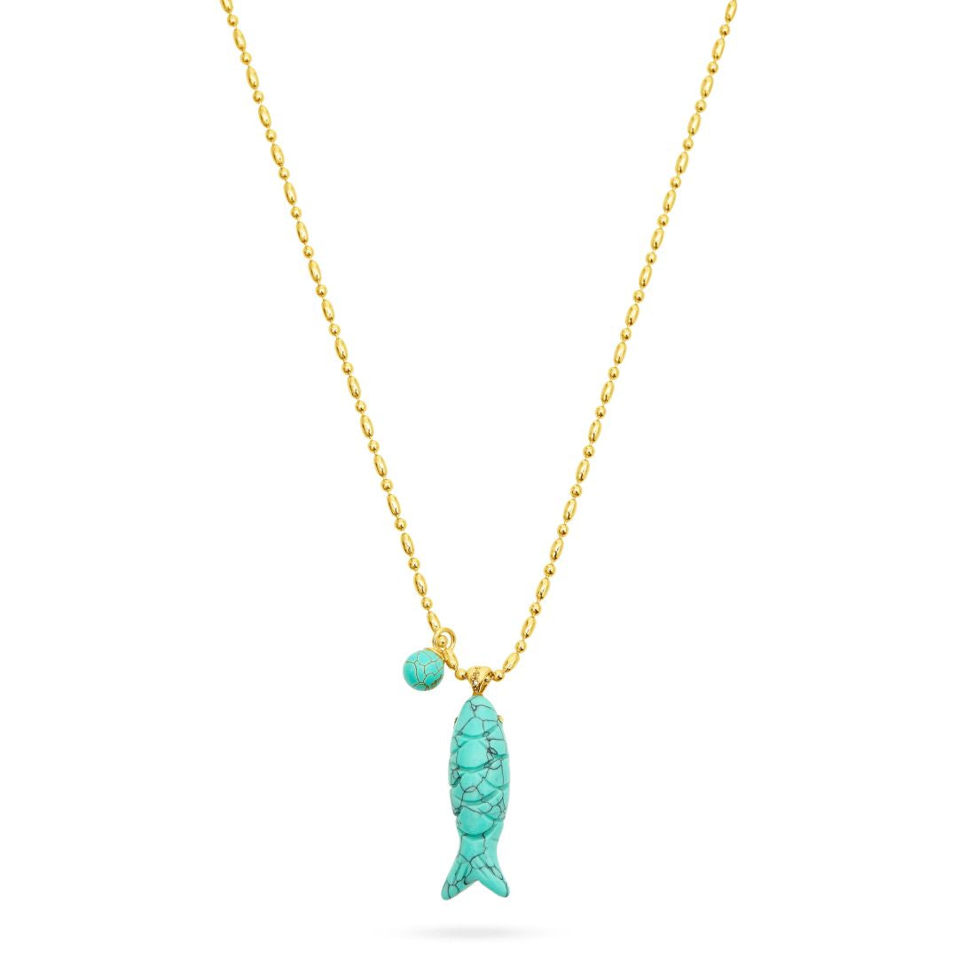 Talis Chains Happy Fish Pendant