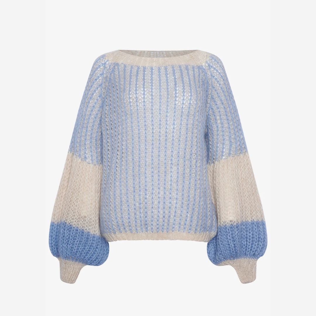 Noella Liana Brown Knit Sweater