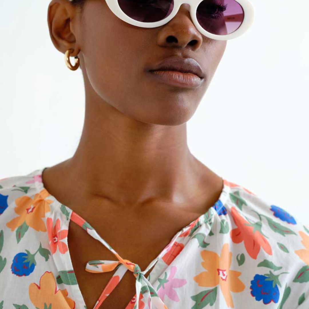 Compania Fantastica Floral Blouse