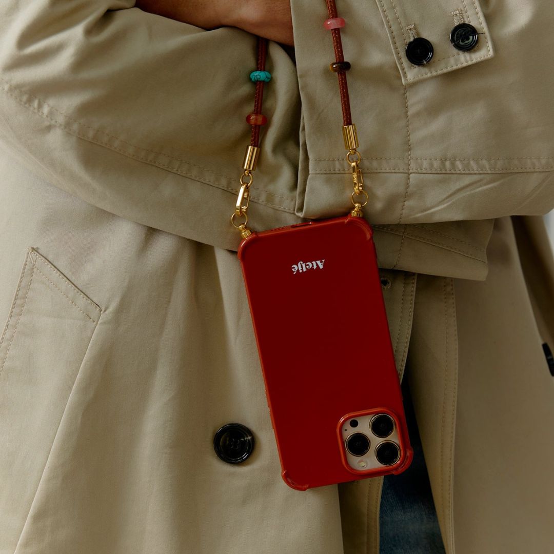 Atelje Saffron iPhone Case with Rings