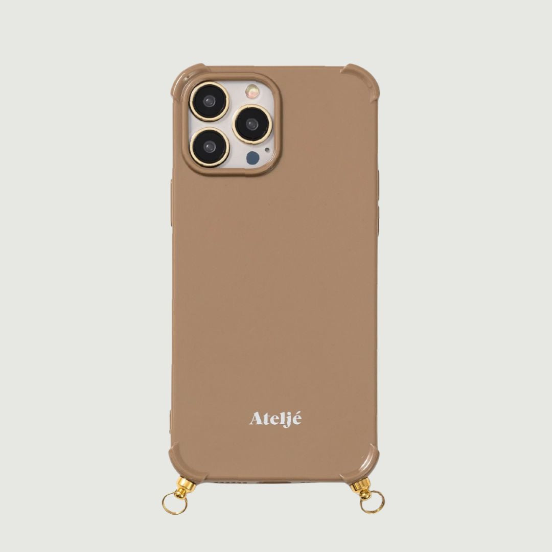 Atelje Caramel iPhone Case with Rings