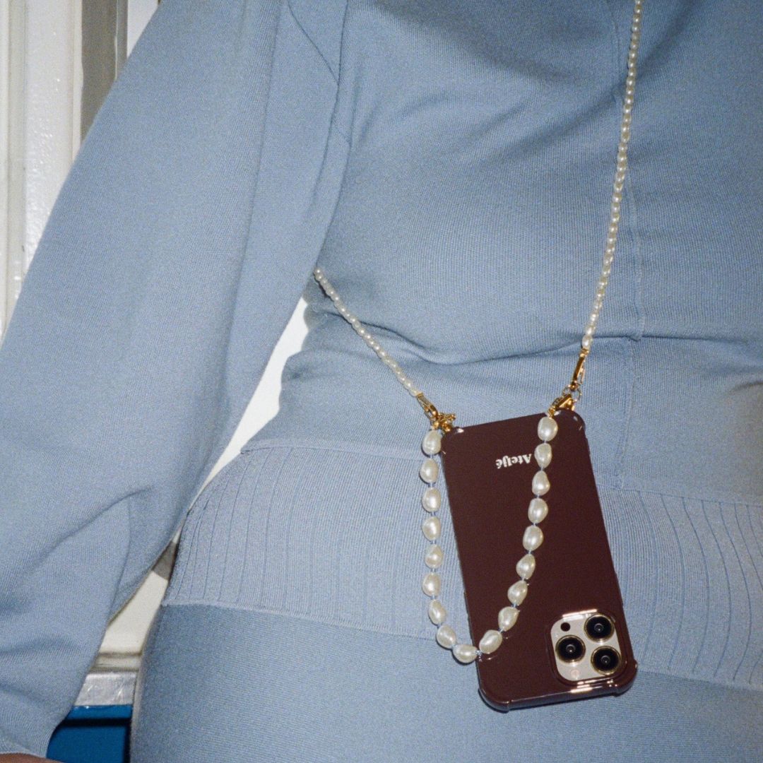 Atelje Pearl Long Phone Cord