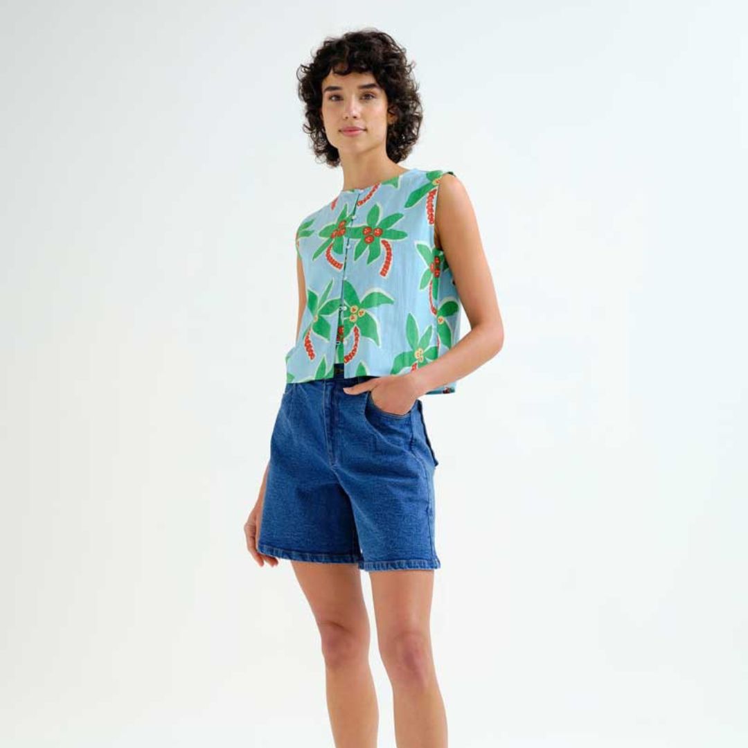 Compania Fantastica Blue Palm Tank