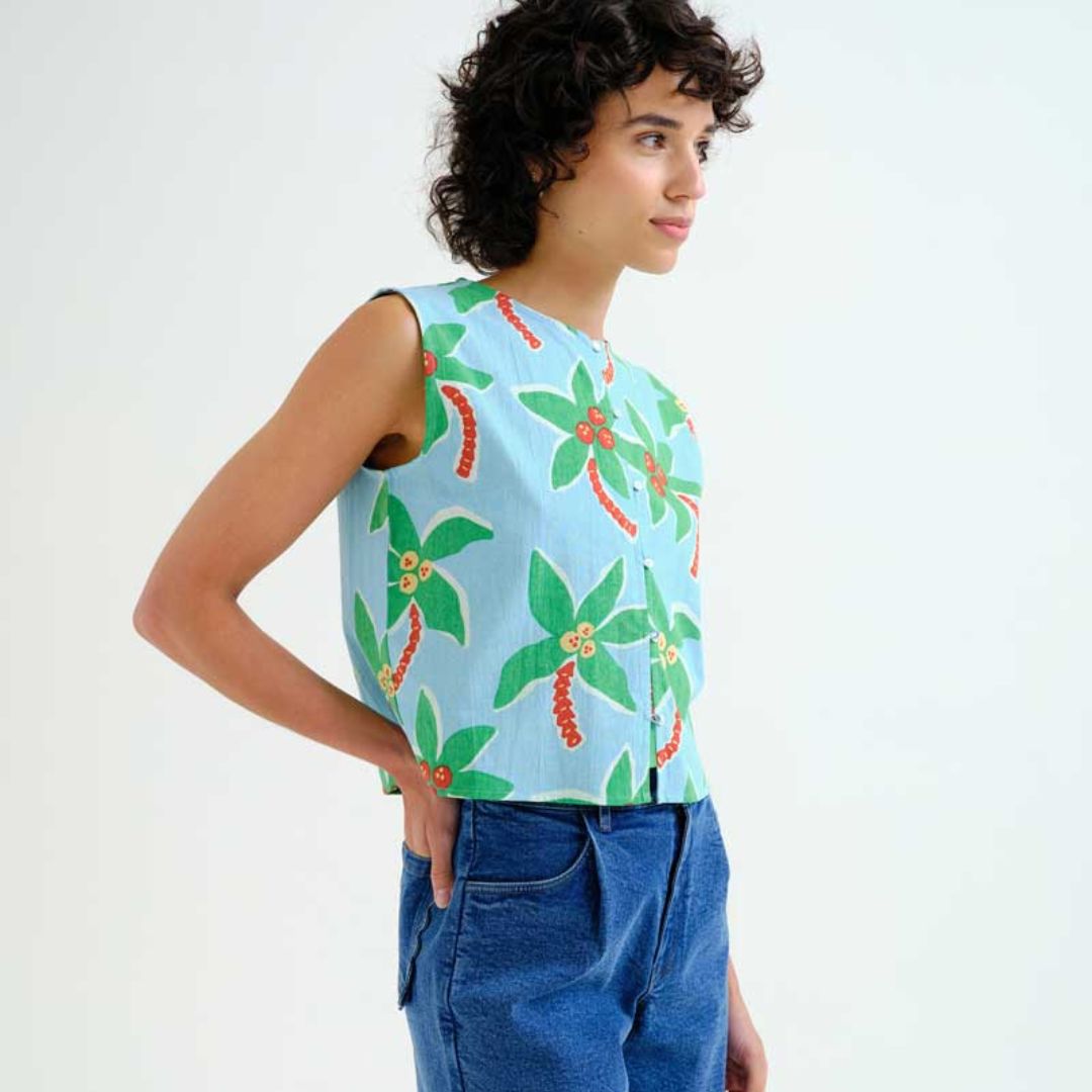Compania Fantastica Blue Palm Tank