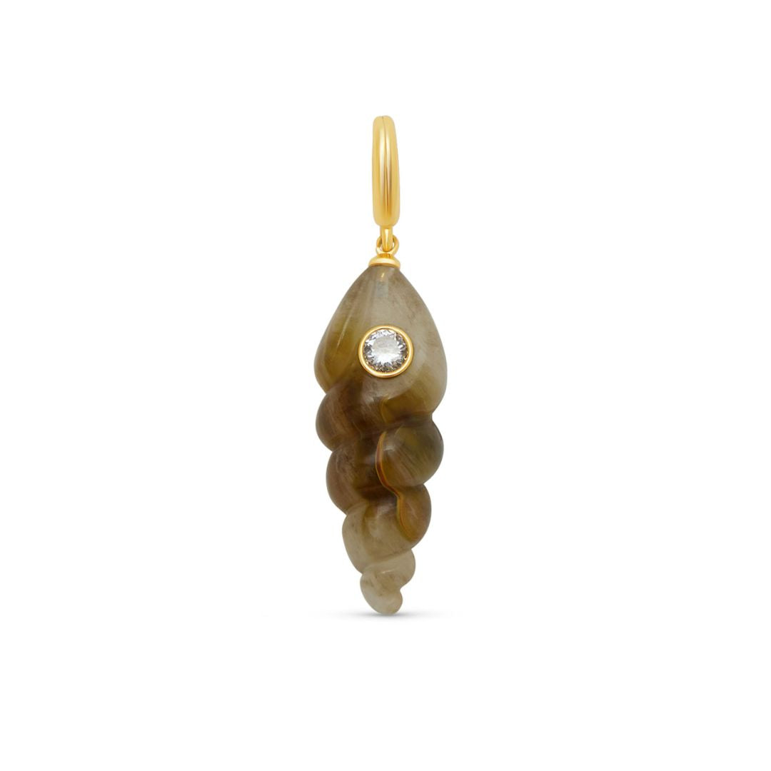Talis Chains Shell Pendant