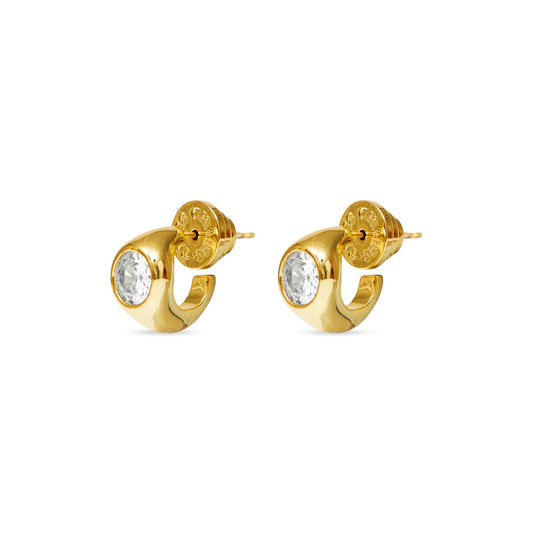 Talis Stud Huggie Earrings