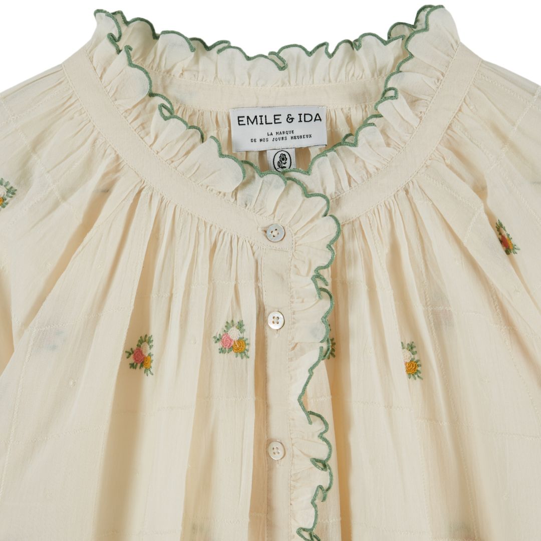 Emile et Ida Broderie Blouse