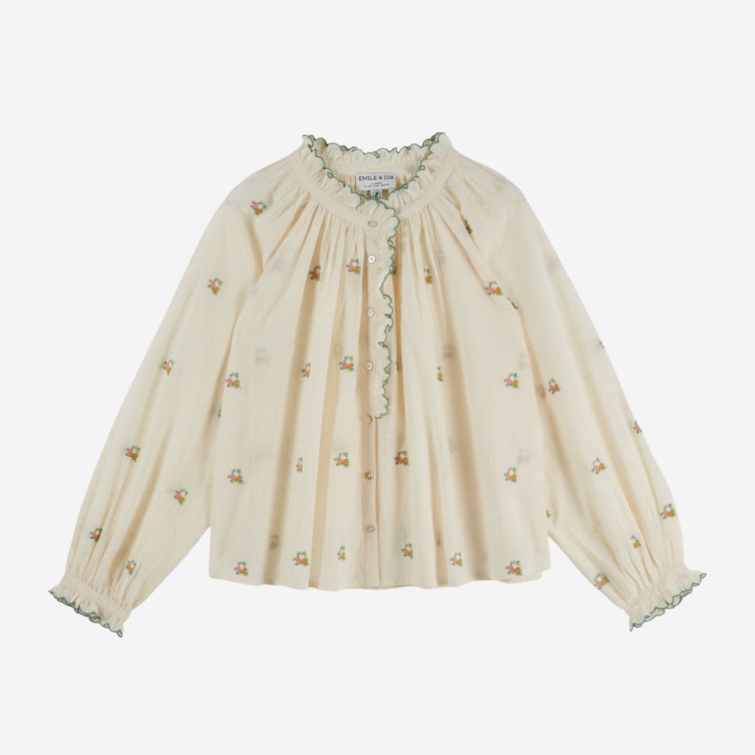 Emile et Ida Broderie Blouse