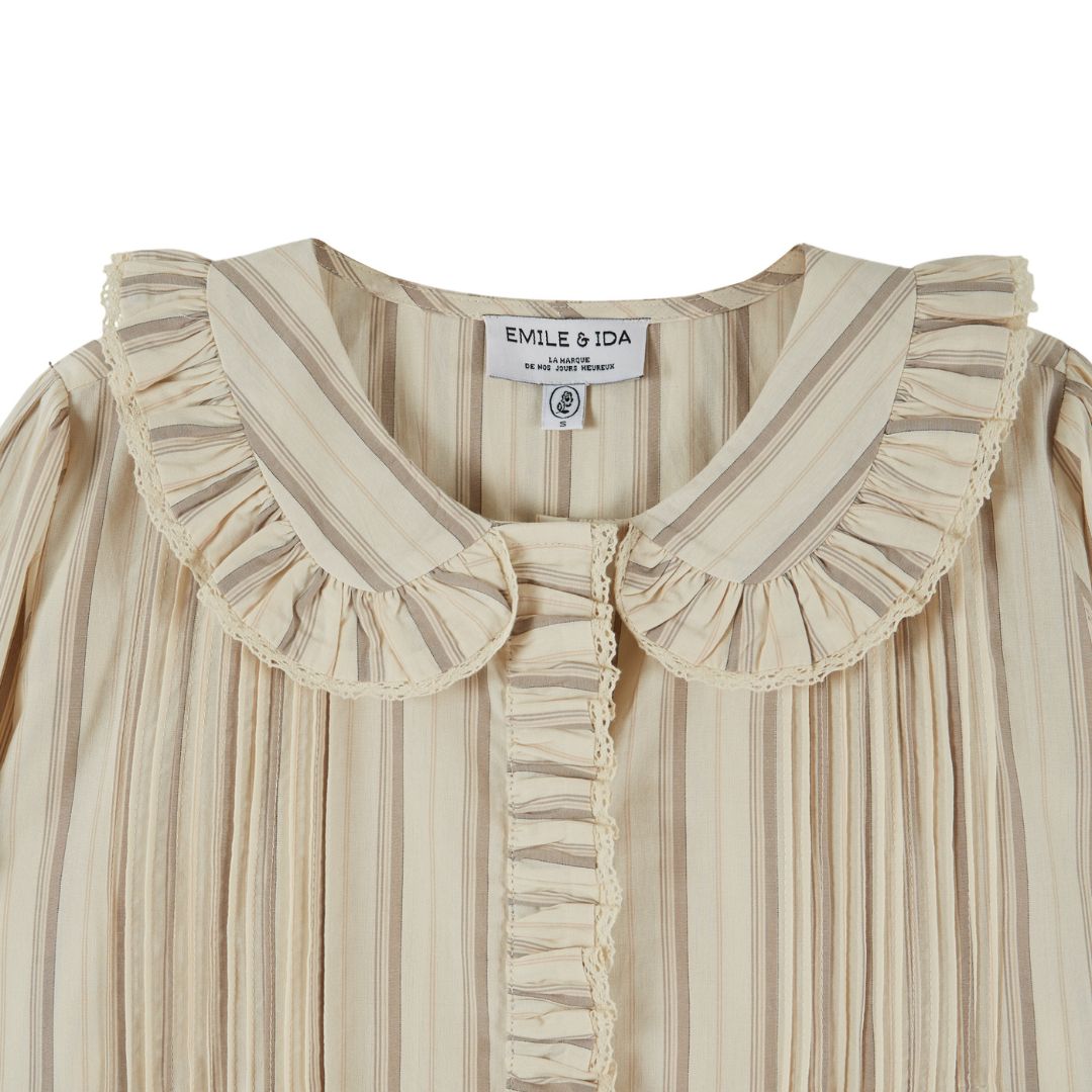Emile et Ida Plissee Blouse