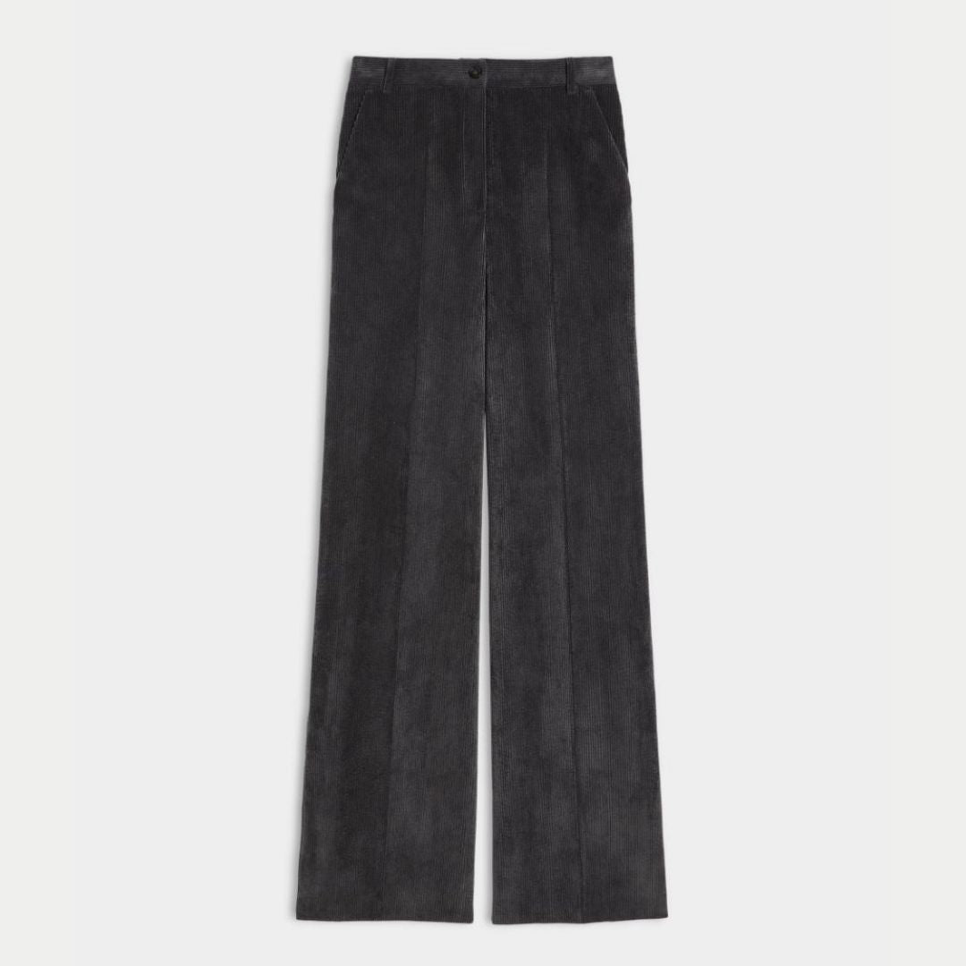 iblues Fanfara Velvet Ribbed Trouser