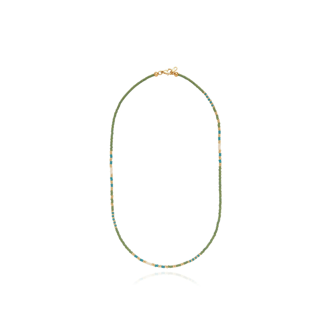 Anna Beck Simba Beaded Necklace 16"