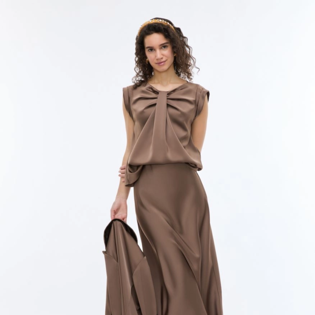 iBlues Tunica Satin Top