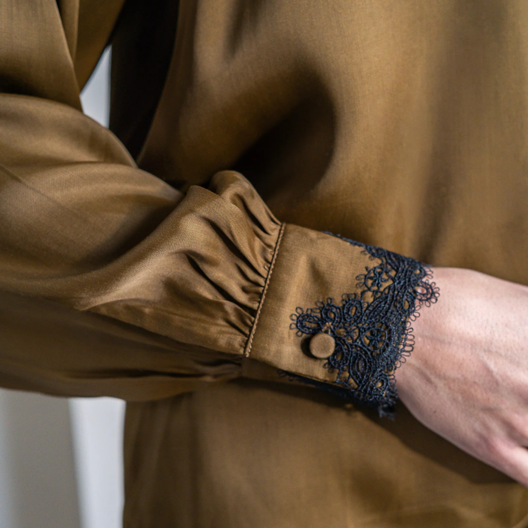 BRDR Moss Lace Blouse