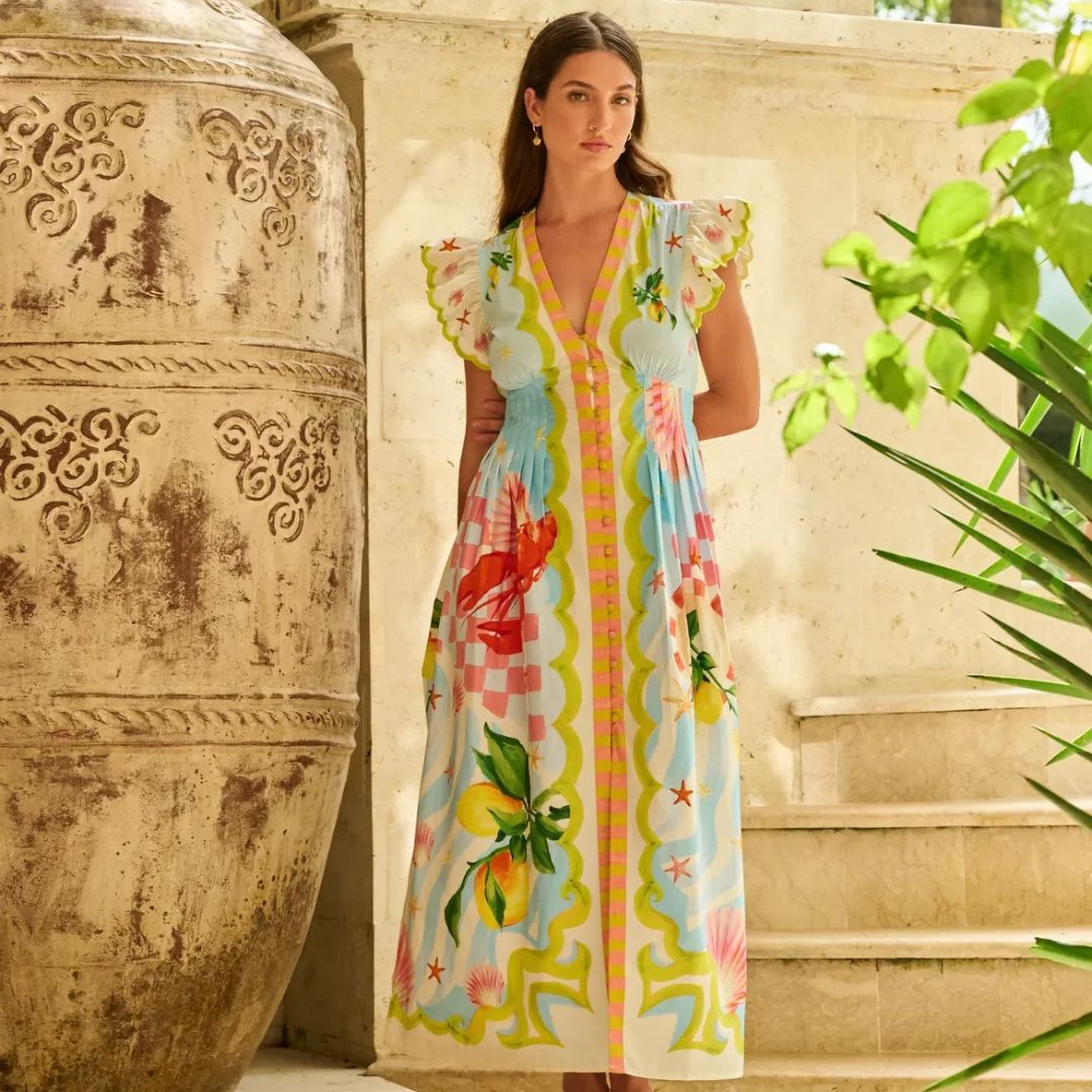 NOIB Estella Maxi in Summer Zest