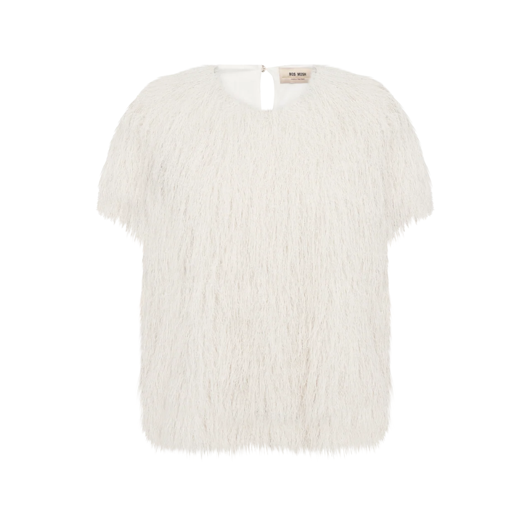 Mos Mosh Brim Faux Fur Tee