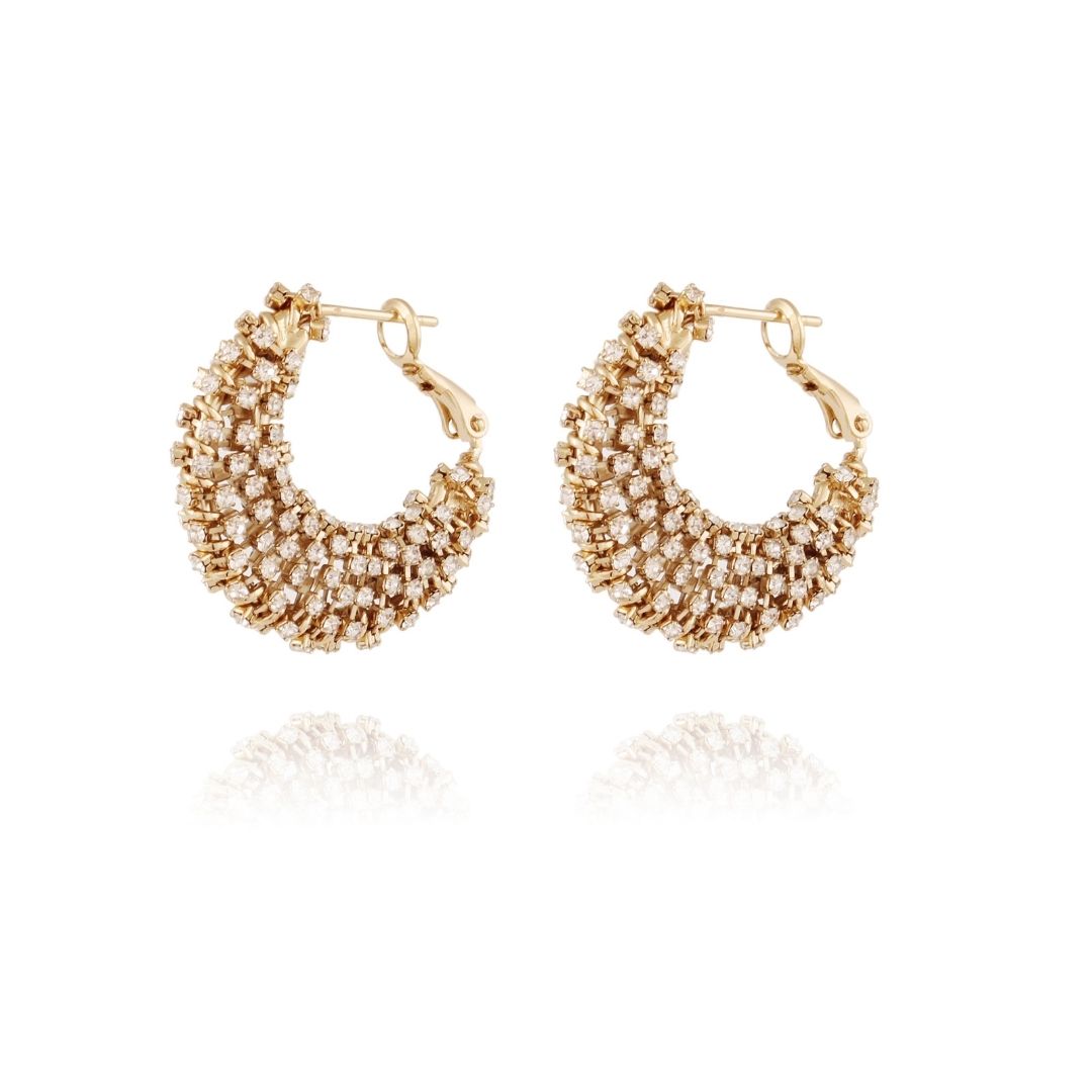 Gas Bijoux Aizzia Crystal Earrings 230