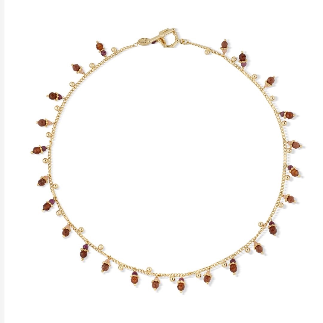 Gas Bijoux Tangerine Necklace 360