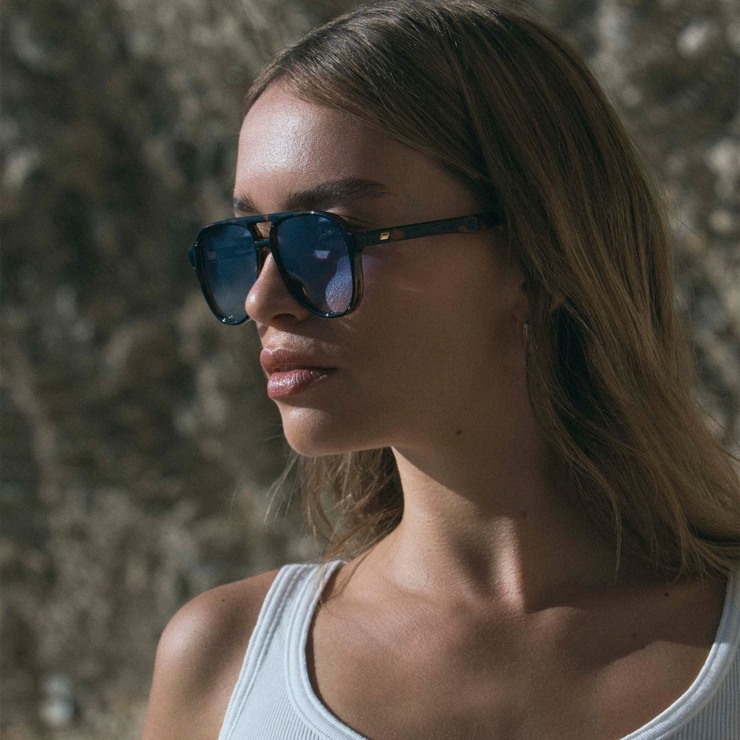 Le Spec Tragic Magic Tort Sunglasses