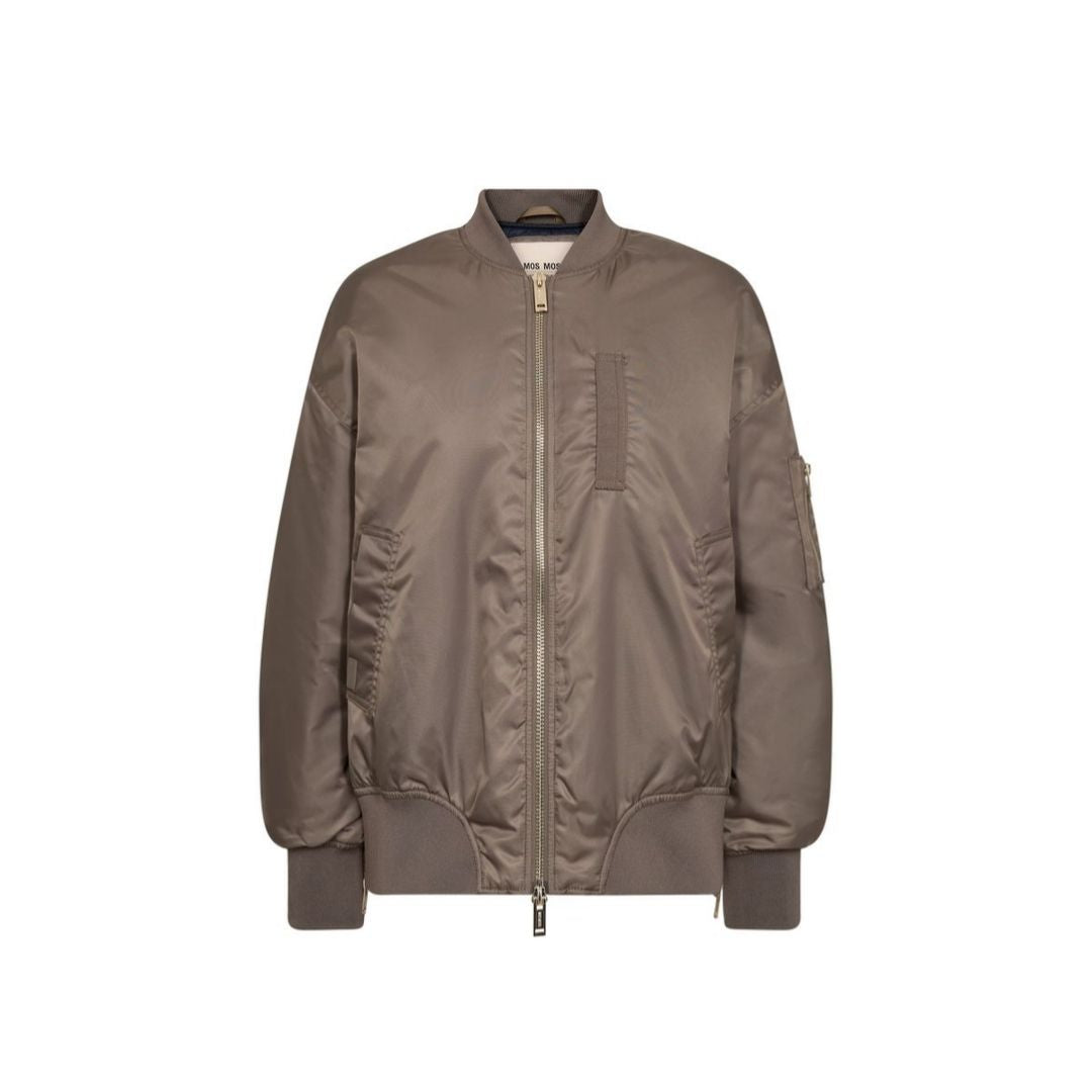 Mos Mosh Ruby Bomber Oversized Jacket