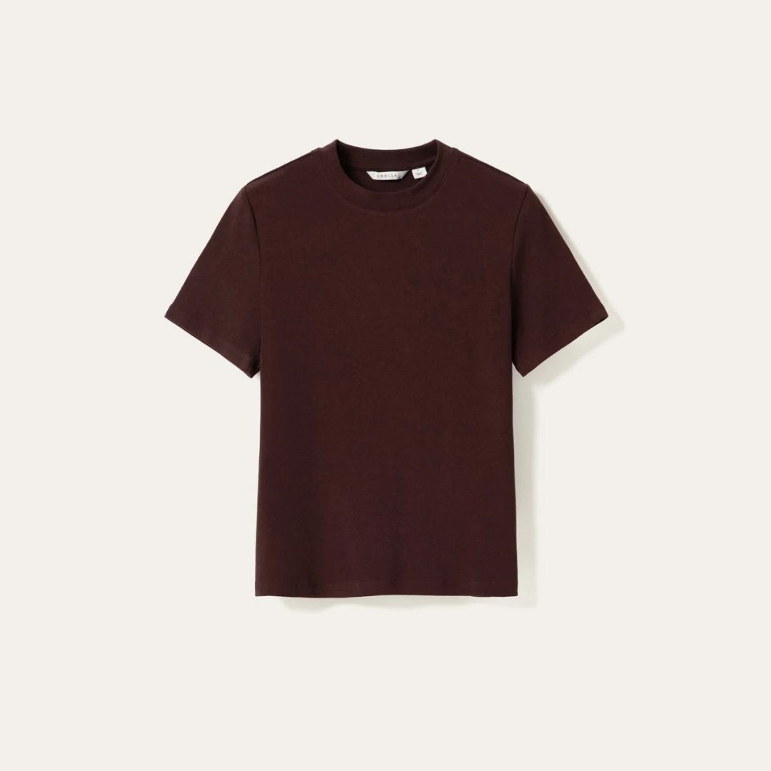 Noella Lidie SS Burgundy Top